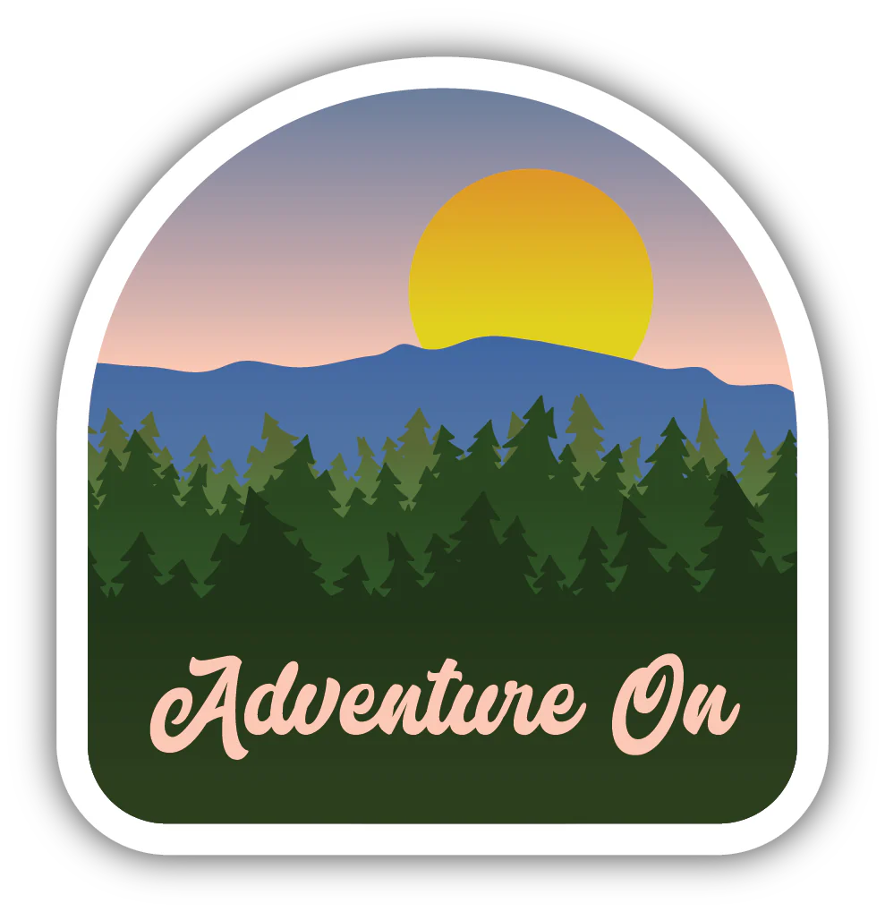Adventure on Arch Sticker