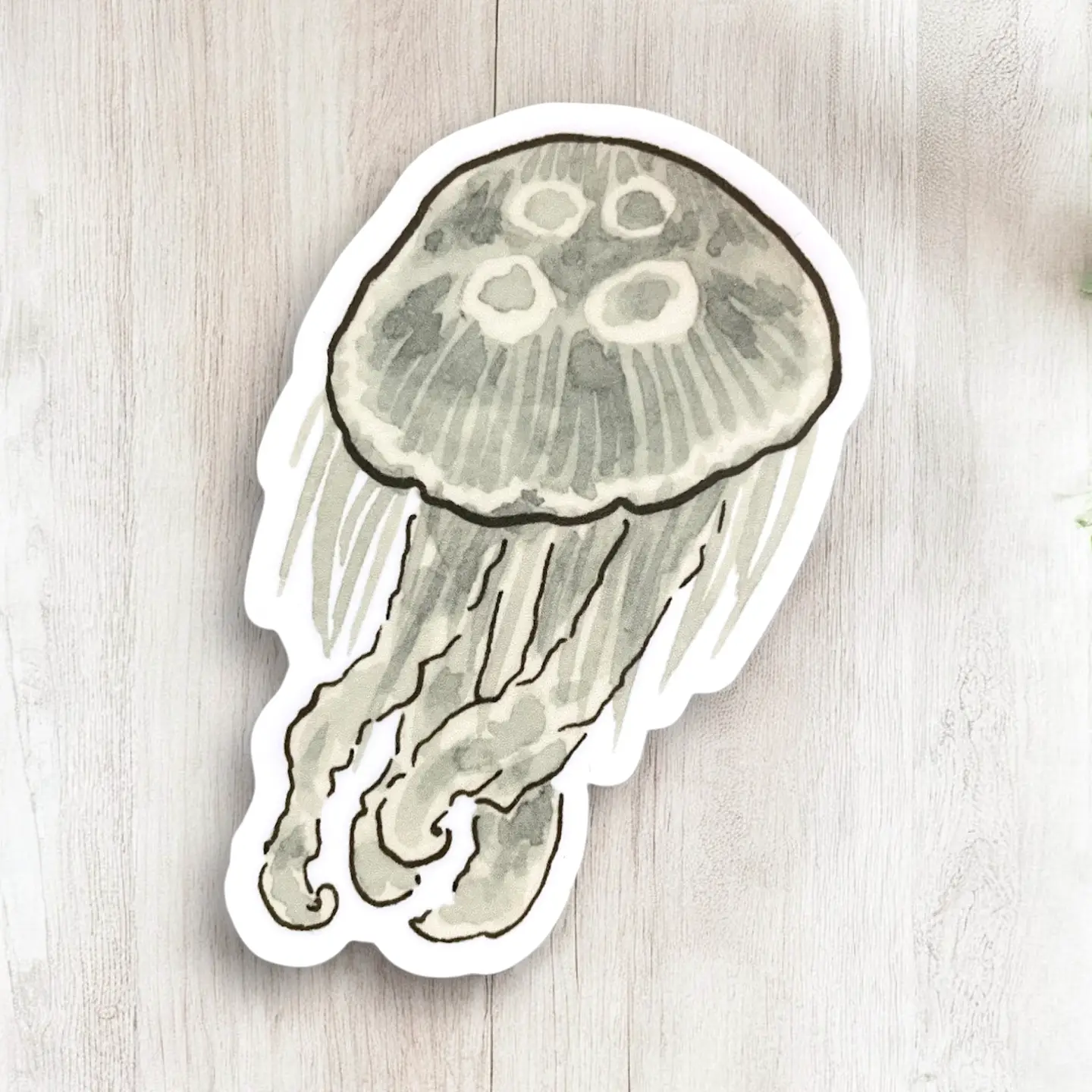Anagram Press- Moon Jellyfish Sticker