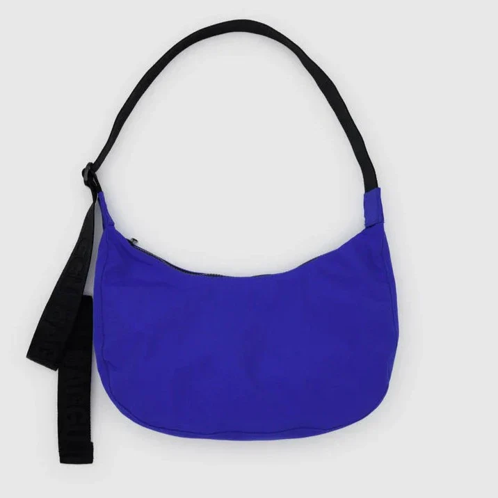Baggu Medium Nylon Crescent Bag - Lapis