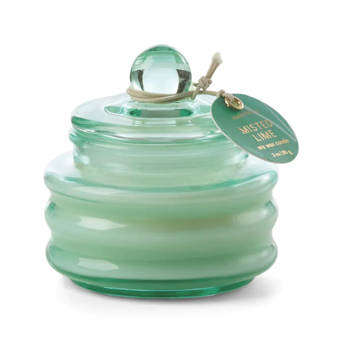 Beam 3oz Green Glass - Misted Lime