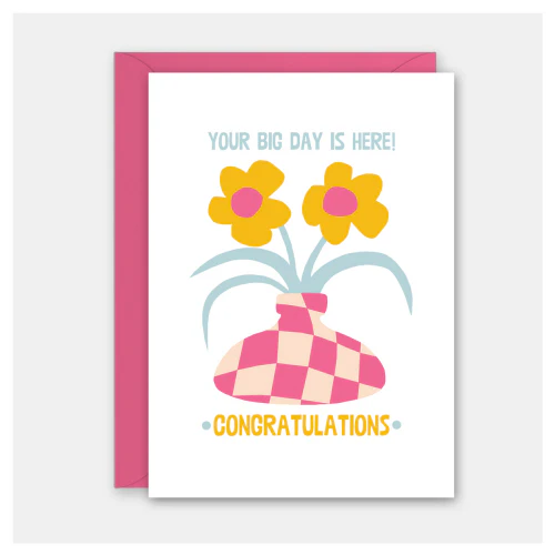 Big Day Wedding Card