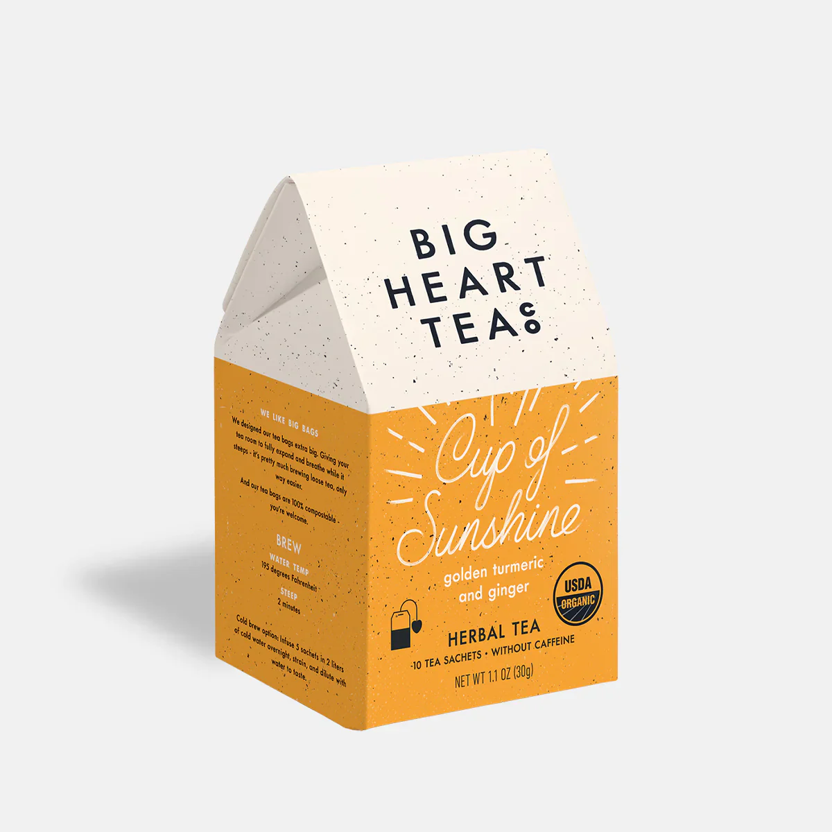 Big Heart Tea Teabags 10 Count - Cup of Sunshine