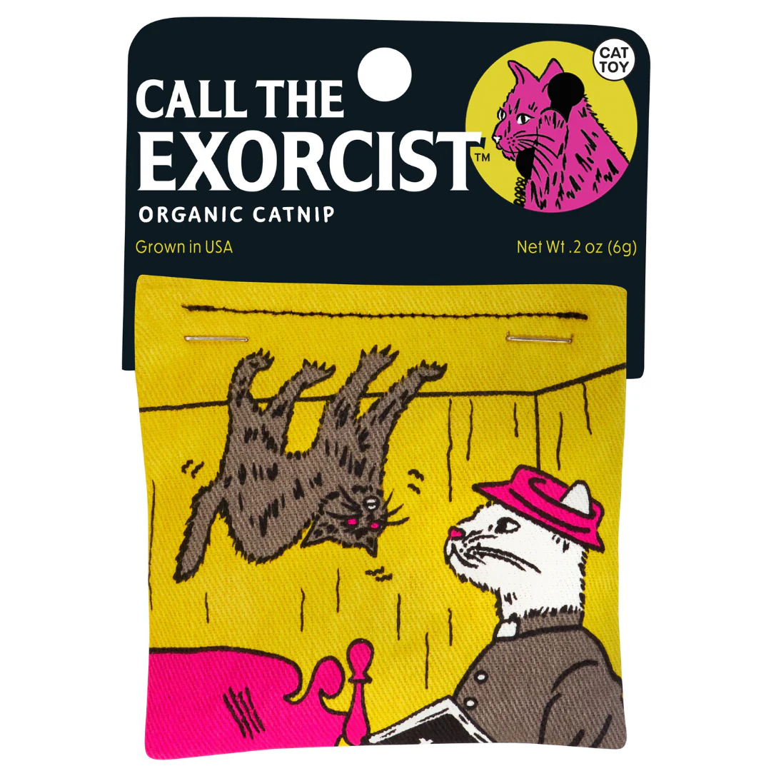 Call The Exorcist Catnip Toy