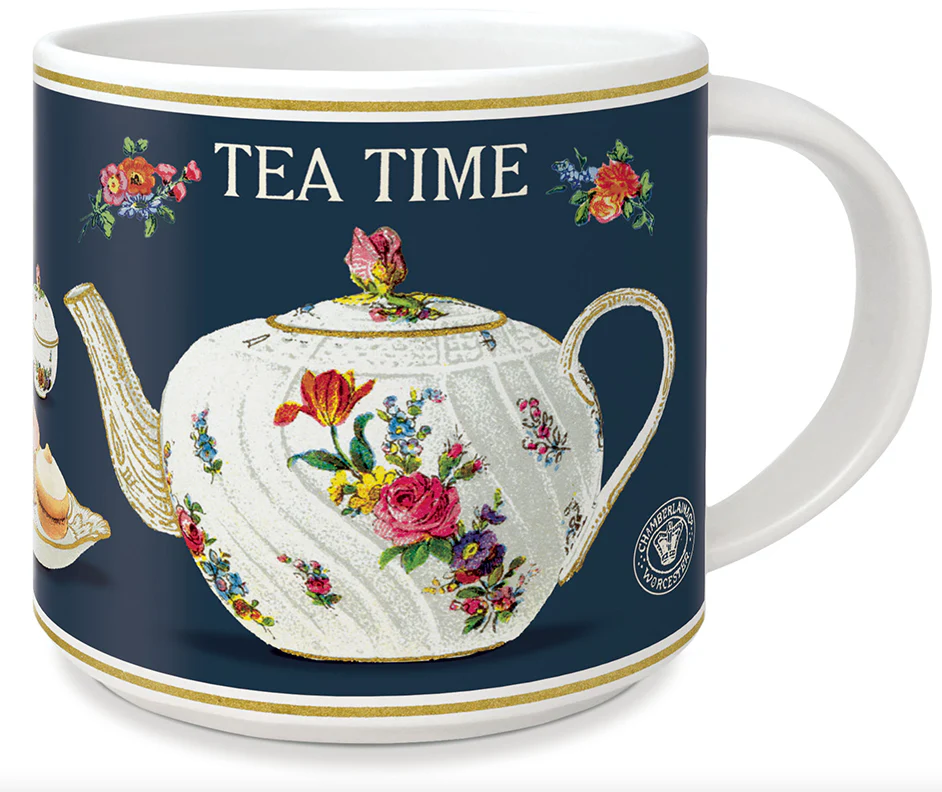 *Coming Soon Spring 2026* Cavallini & Co. Vintage Mug - Tea Time