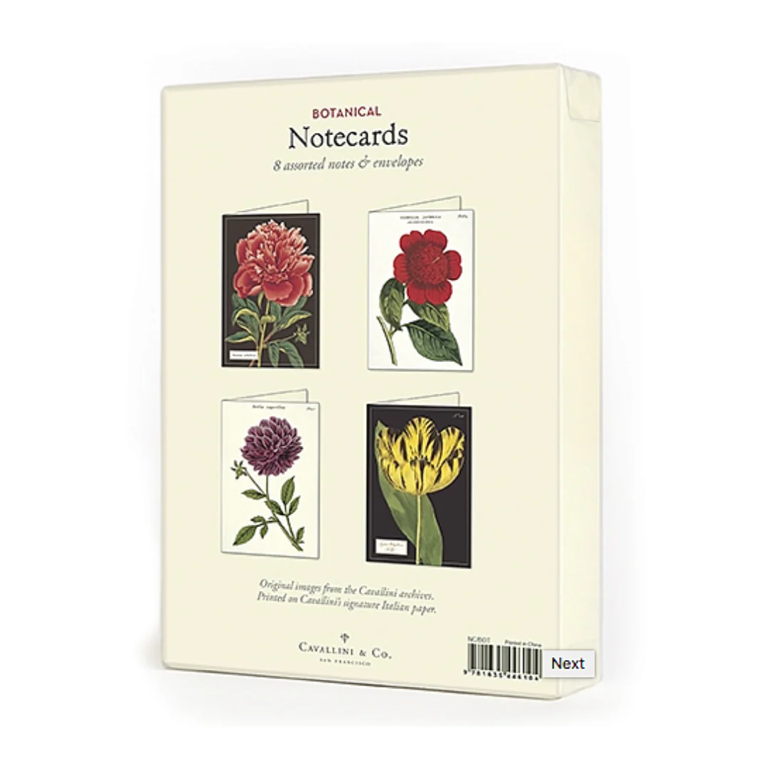 Cavallini & Co. Boxed Note Cards - Botanica - Image 2