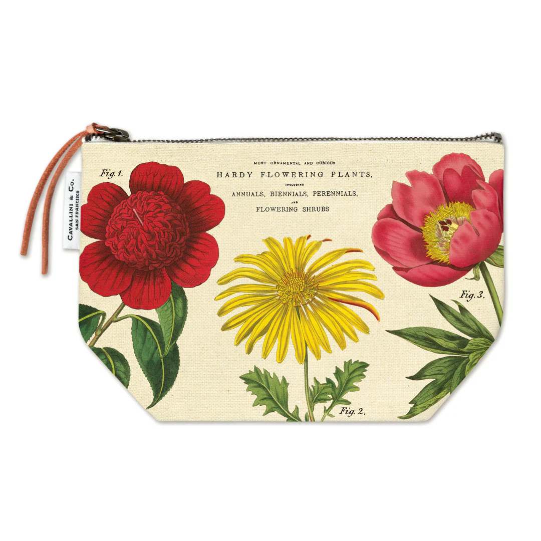 Cavallini & Co. Vintage Pouch - Botanica