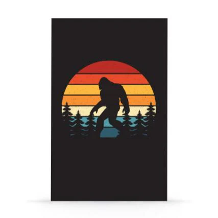 Classic Layflat Notebook - Sasquatch