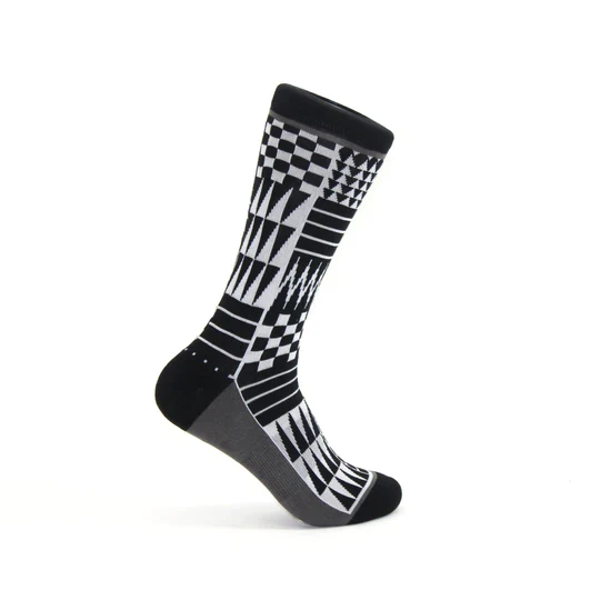 Crew Socks - Coast Salish Pattern