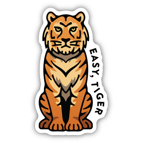 Easy Tiger Sticker