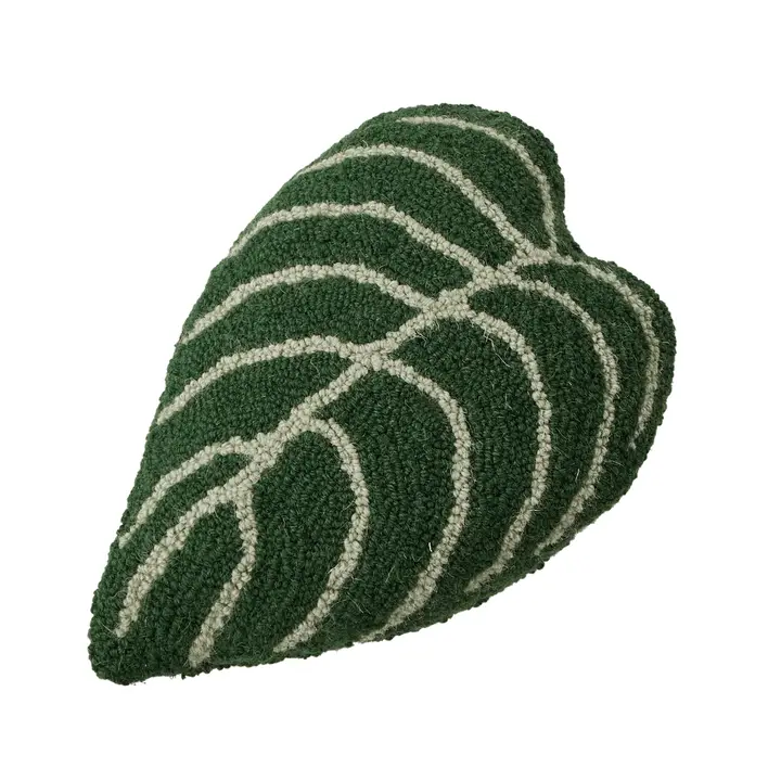 Elephant Ear Leaf Shaped Pillow
