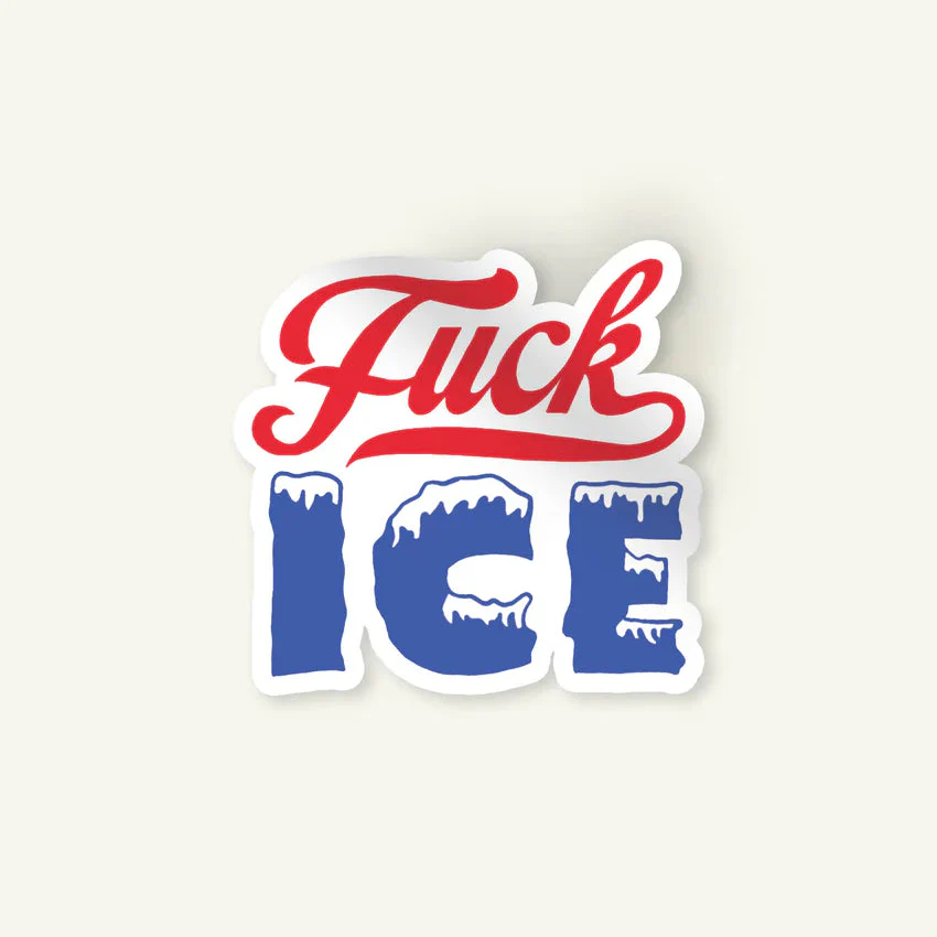 F*ck Ice Text Sticker
