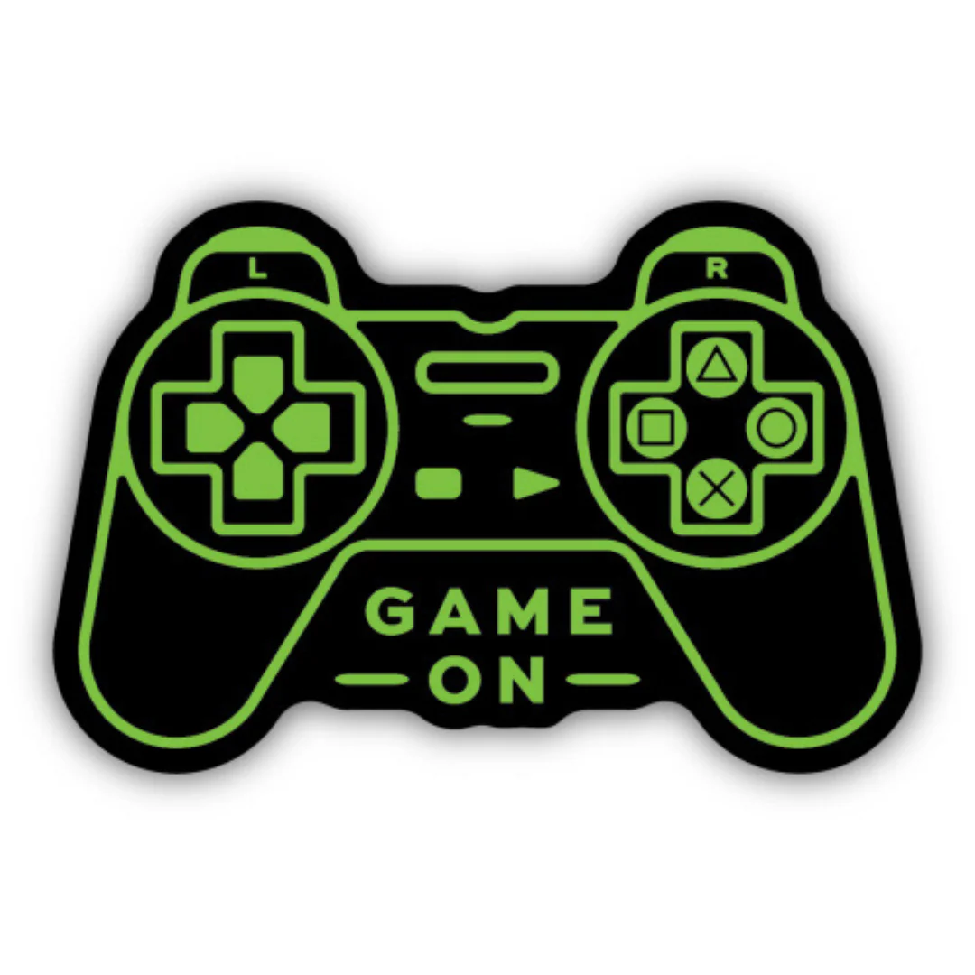 Game On Controller Sticker