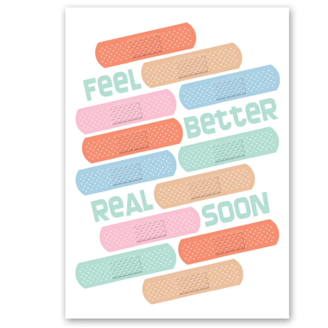 Get Well Bandages Card