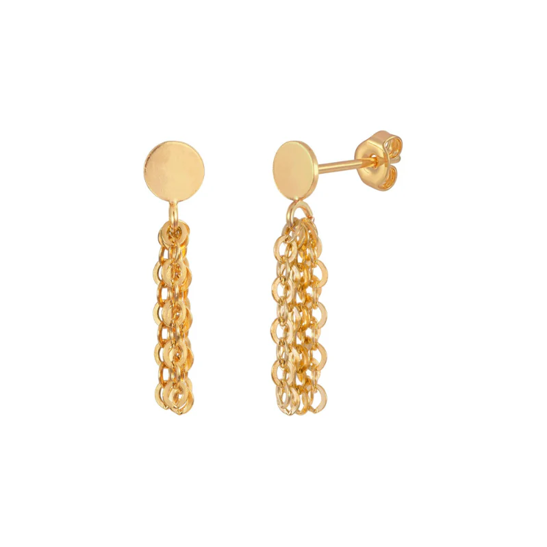 GF Little Tassel Drop Earrings