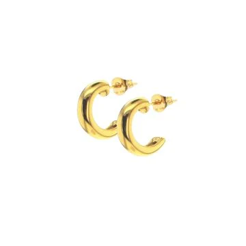 Gold Waterproof Earrings - Blake