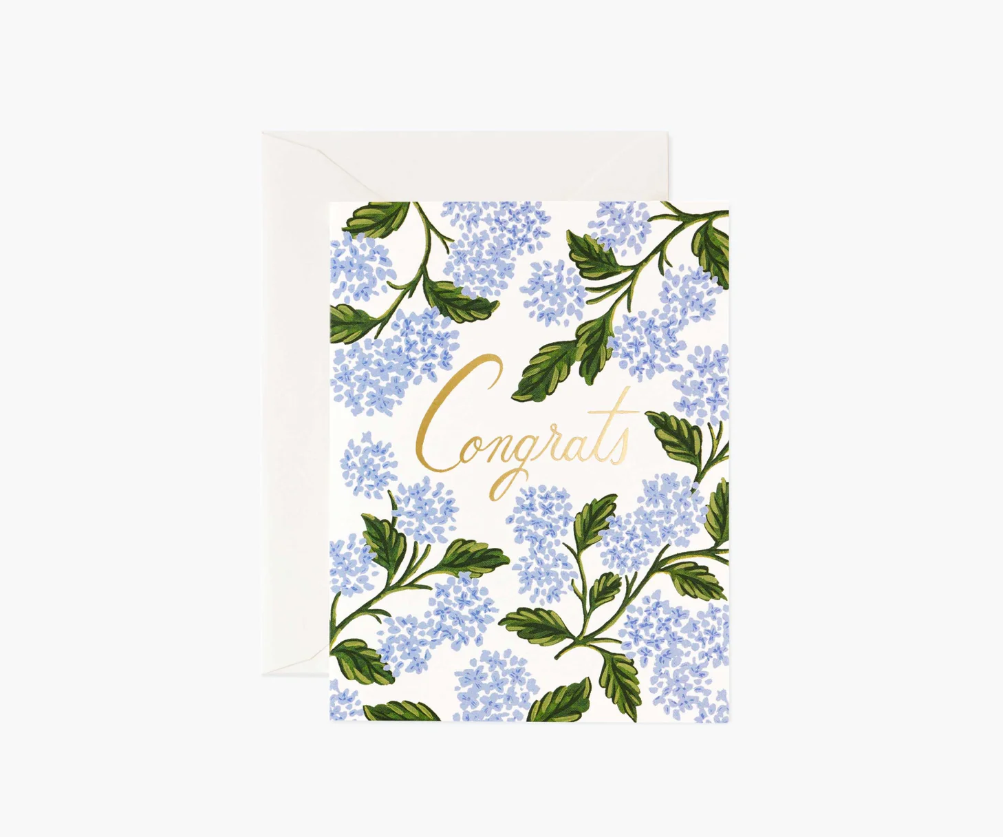 Hydrangea Congrats Card