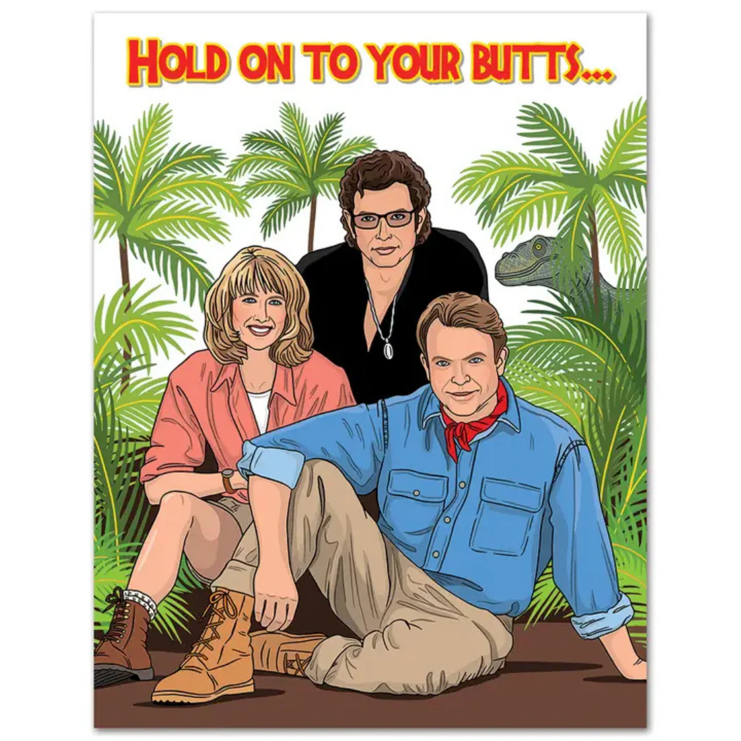 Jurassic Park Killer Birthday Card
