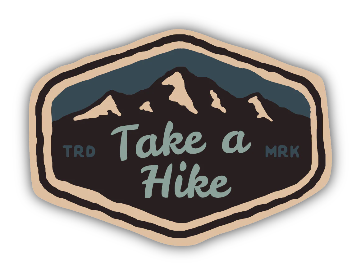 Mountain Range Sticker