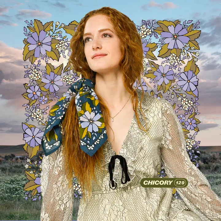 No. 129 Chicory Bandana - Image 3