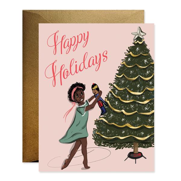 Nutcracker Dancer Card