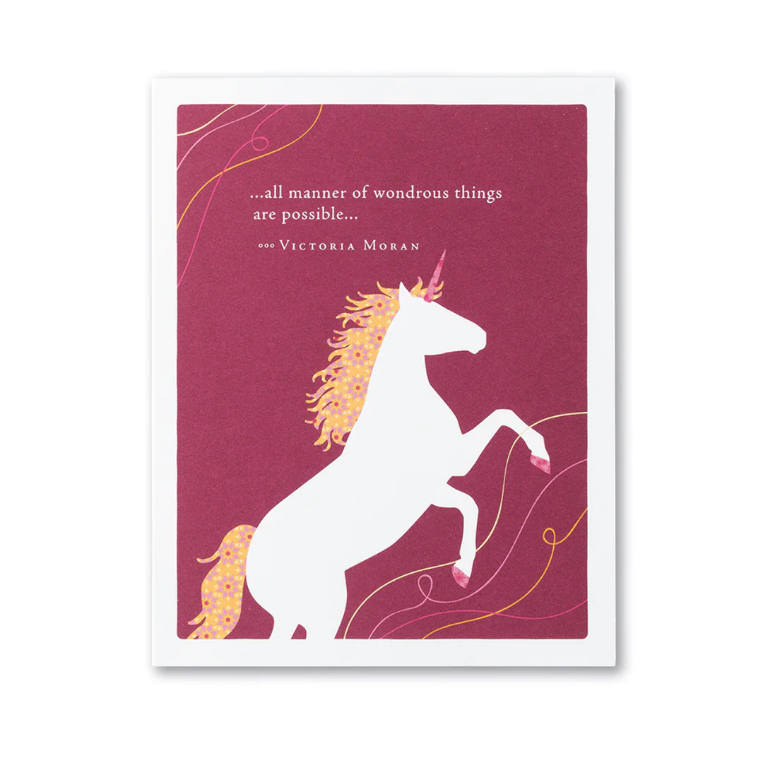 PG Card- All Manner of wondrous things are possible