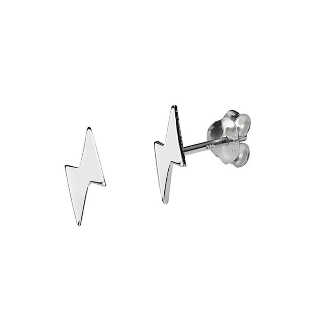 Silver Little Flash Studs