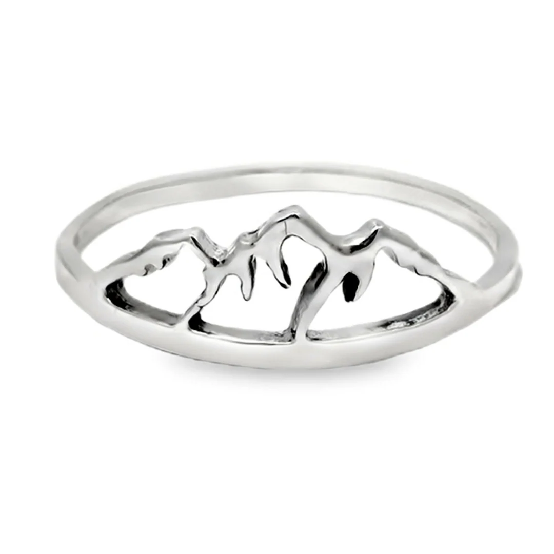 Silver Mountain Range Ring