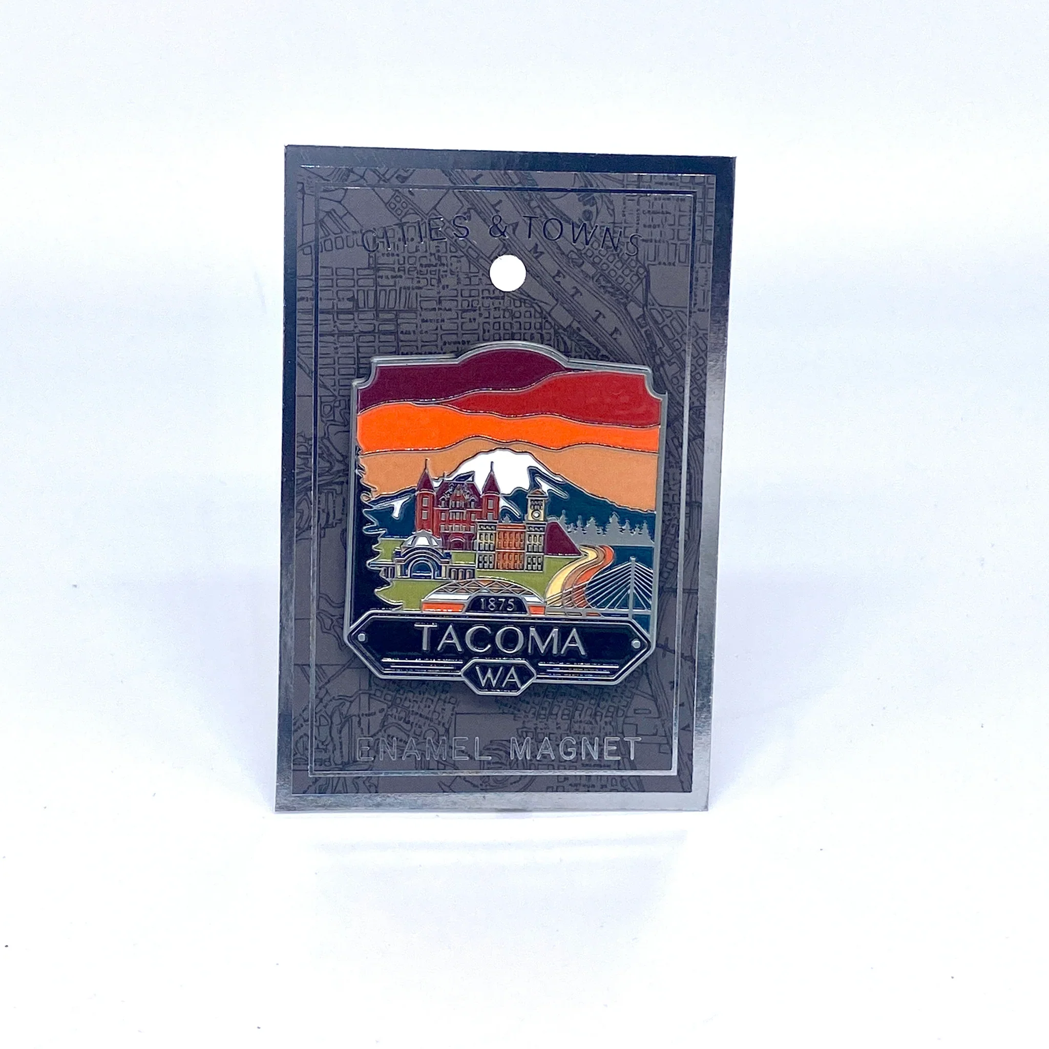Tacoma Enamel Magnet - Image 2