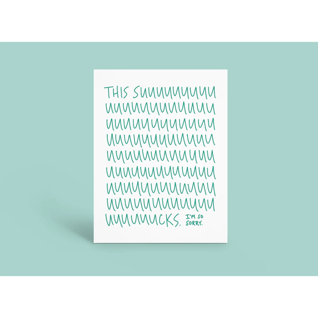 This Sucks Card