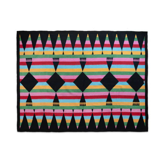 Wool Blanket - Ribbons