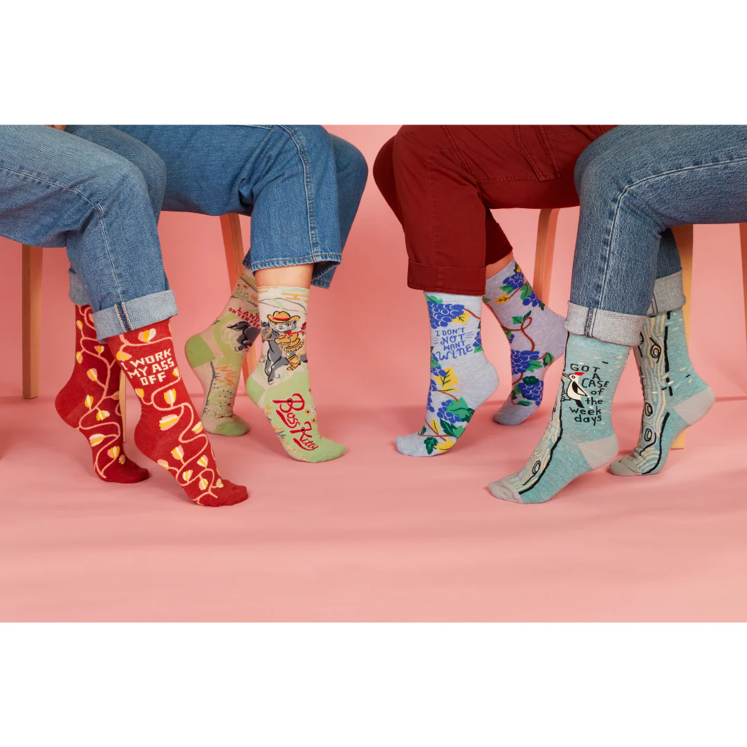 Work My A$$ Off Crew Socks - Image 3